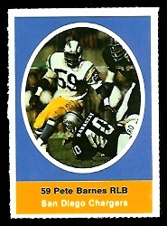 1972 Sunoco Stamps      571     Pete Barnes